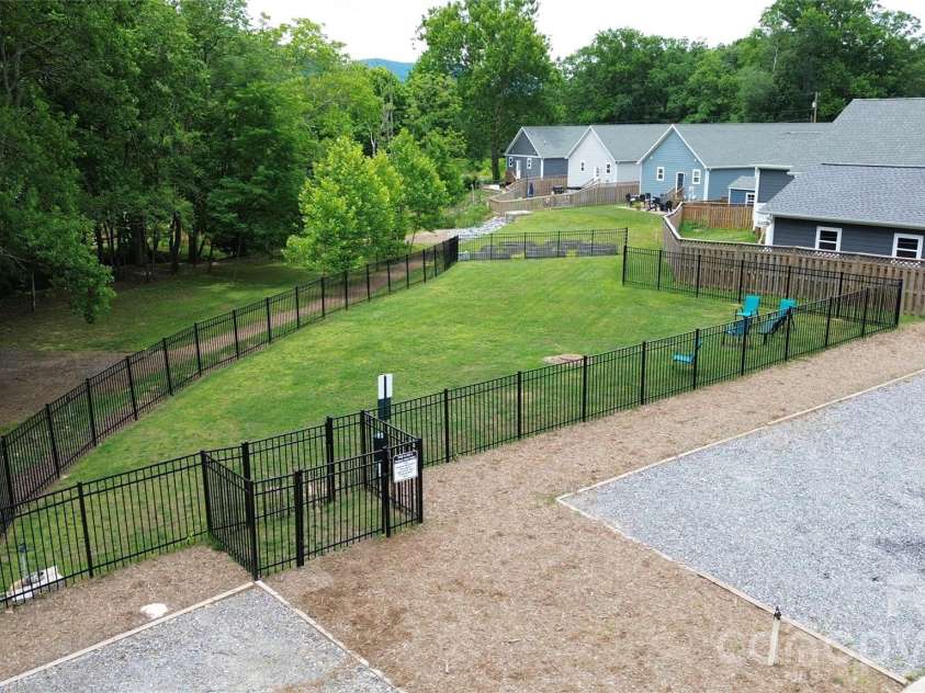 1108 Blueview Drive, Black Mountain, NC 28711.  MLS# CAR4365648, YatesRealty ID 28618. Community Dog Park