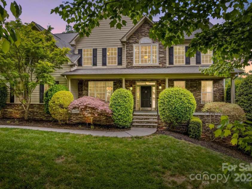 110 Preserve Way, Mooresville, NC 28117.  MLS# CAR4250582, YatesRealty ID 28619. Rocking-chair front porch welcomes you into this spacious 5 bedroom/5 bathroom beauty.