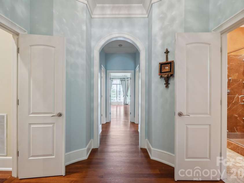 1515 Baltusrol Drive, Denver, NC 28037.  MLS# CAR4224856, YatesRealty ID 28621. Gracefully Curved Entry Hall to Primary Suite.