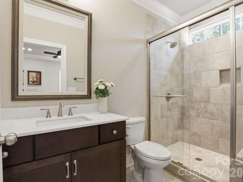 9823 Ardley Park Way, Mint Hill, NC 28227.  MLS# CAR4387355, YatesRealty ID 28629. Ensuite bathroom 3