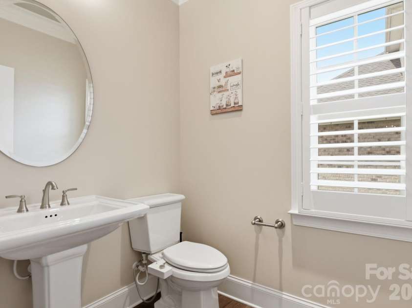 9823 Ardley Park Way, Mint Hill, NC 28227.  MLS# CAR4387355, YatesRealty ID 28629. Half bath