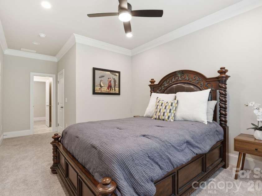 9823 Ardley Park Way, Mint Hill, NC 28227.  MLS# CAR4387355, YatesRealty ID 28629. Upper level bedroom 4