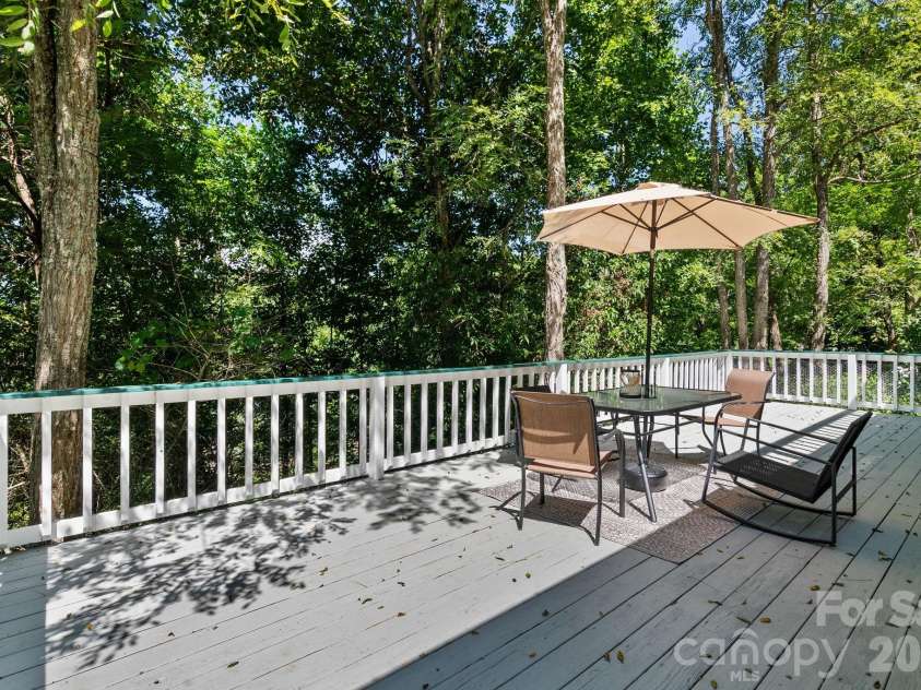 53 Hackberry Lane, Waynesville, NC 28785.  MLS# CAR4284011, YatesRealty ID 2863. Summer Deck