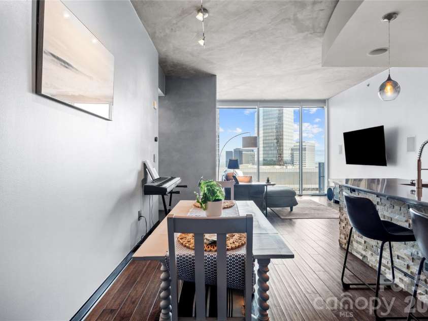 210 Church Street, Charlotte, NC 28202.  MLS# CAR4381484, YatesRealty ID 2865. Views from everywhere!