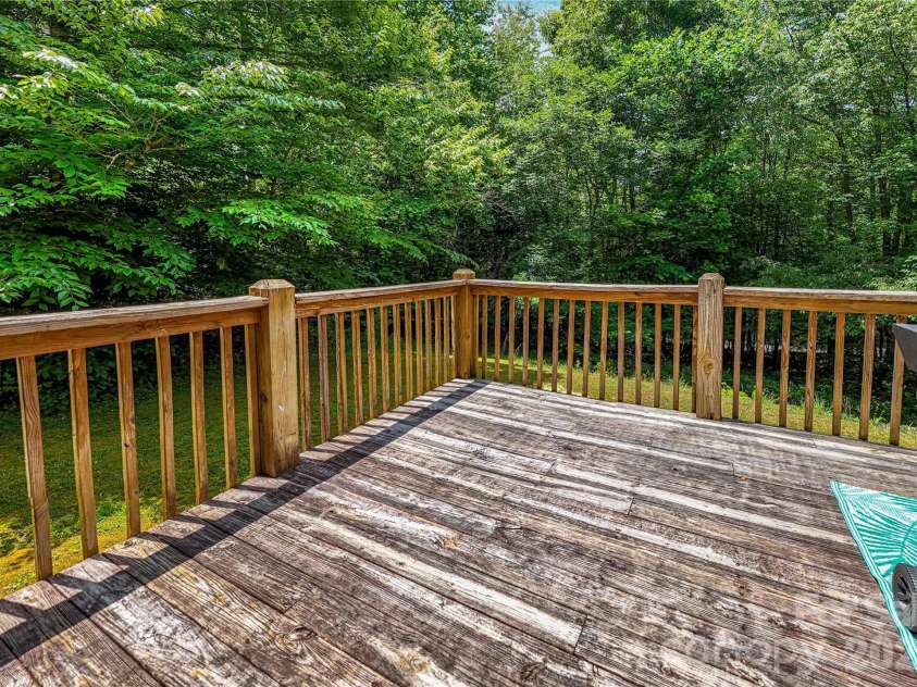 762 Willow Lakes Drive, Rutherfordton, NC 28139.  MLS# CAR4389394, YatesRealty ID 28657. Large back deck