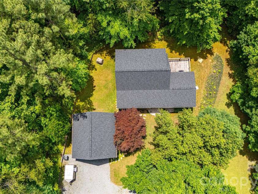 762 Willow Lakes Drive, Rutherfordton, NC 28139.  MLS# CAR4389394, YatesRealty ID 28657. Overhead drone view #2