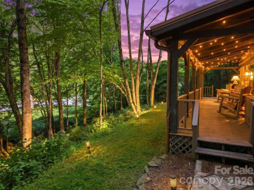 2146 Nc Highway 194 Highway, Boone, NC 28607.  MLS# CAR4388120, YatesRealty ID 28661. Twilight Enhanced Photos