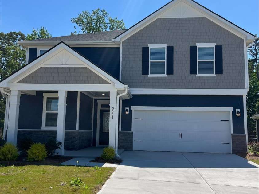 2001 Quiet Woods Road, Monroe, NC 28110.  MLS# CAR4383567, YatesRealty ID 28665. Exterior Rendering