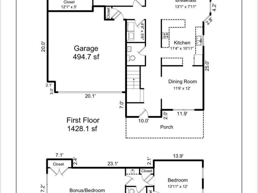 20236 Colony Point Lane, Cornelius, NC 28031.  MLS# CAR4378155, YatesRealty ID 28667. FLOOR PLAN