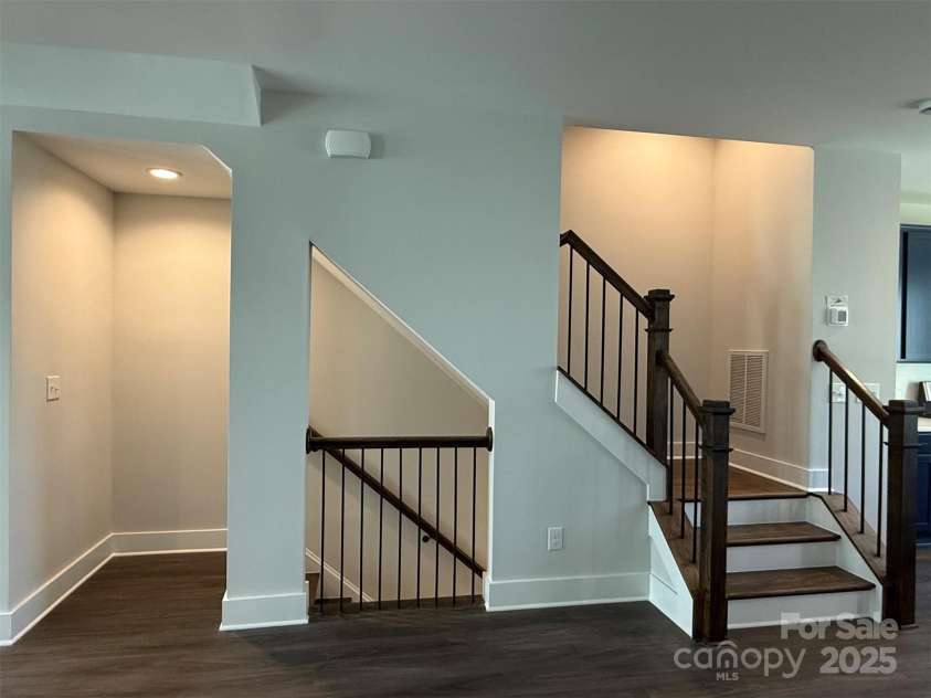 1227 34th Street, Charlotte, NC 28205.  MLS# CAR4211267, YatesRealty ID 28669. Stairs - space for a desk