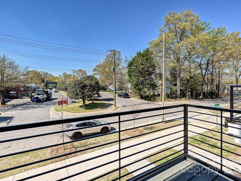 1227 34th Street, Charlotte, NC 28205.  MLS# CAR4211267, YatesRealty ID 28669. Terrace off of Deck