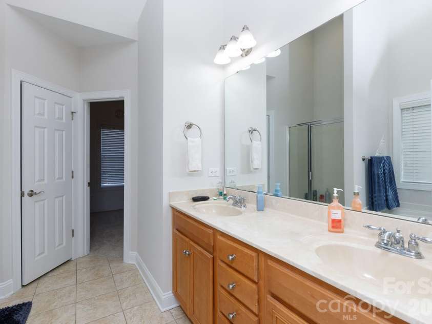 2656 Stonetrace Drive, Rock Hill, SC 29730.  MLS# CAR4338660, YatesRealty ID 28678. Primary bath with double sinks