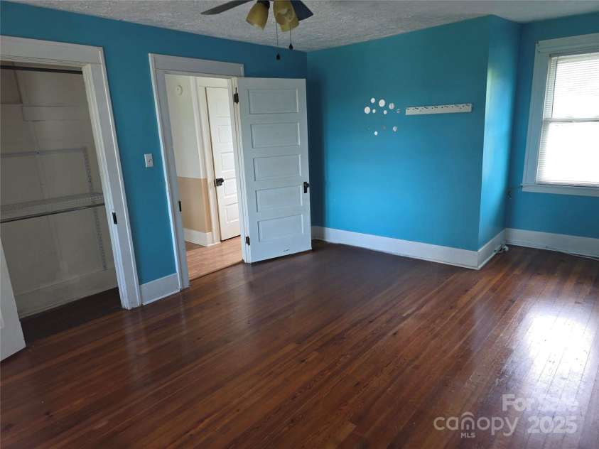 29 Willow Street, Badin, NC 28009.  MLS# CAR4272543, YatesRealty ID 28683. Main bedroom upstairs