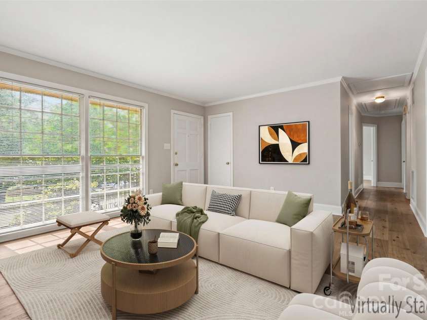 2330 Wensley Drive, Charlotte, NC 28210.  MLS# CAR4386885, YatesRealty ID 28686. Virtually staged