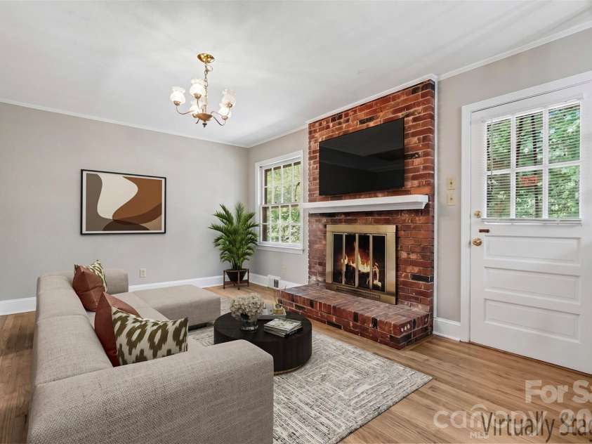 2330 Wensley Drive, Charlotte, NC 28210.  MLS# CAR4386885, YatesRealty ID 28686. Virtually staged