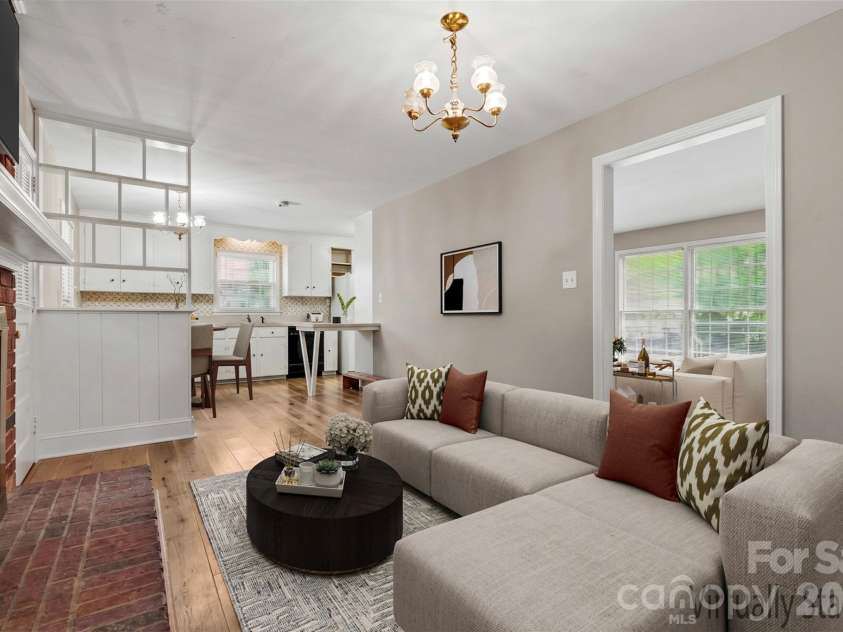 2330 Wensley Drive, Charlotte, NC 28210.  MLS# CAR4386885, YatesRealty ID 28686. Virtually staged