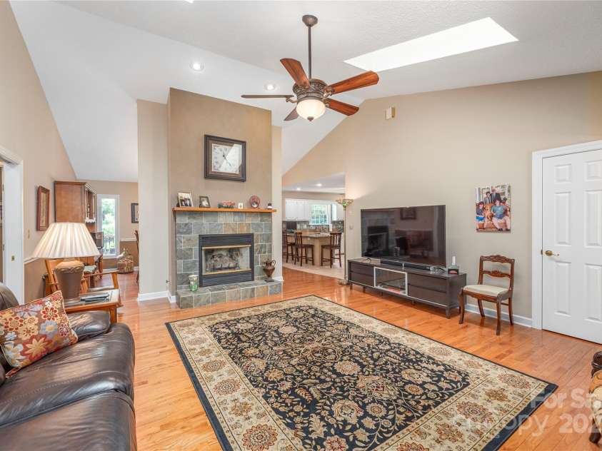 24 Moriah Lane, Asheville, NC 28803.  MLS# CAR4277809, YatesRealty ID 28686. Enjoy cool nights with this vented gas fireplace