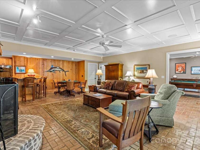 2884 Lake Road, Ridgeway, SC 29130.  MLS# CAR4121250, YatesRealty ID 2869. Lower Level Rec Room