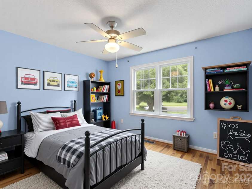 110 Log Barn Road, Salisbury, NC 28146.  MLS# CAR4282136, YatesRealty ID 28692. **VIRTUAL IGAMGE** OF BEDROOM 3