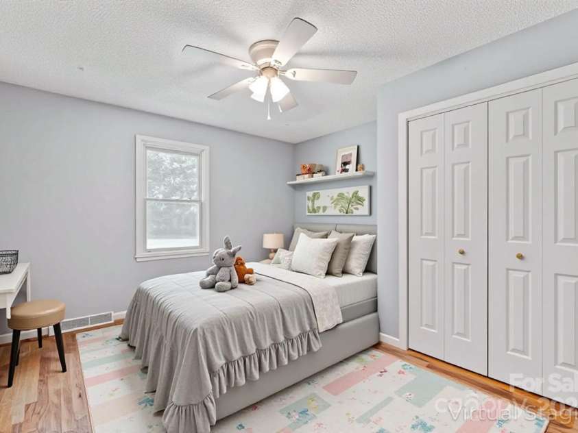 110 Log Barn Road, Salisbury, NC 28146.  MLS# CAR4282136, YatesRealty ID 28692. **VIRTUAL IMAGE** OF BEDROOM #2