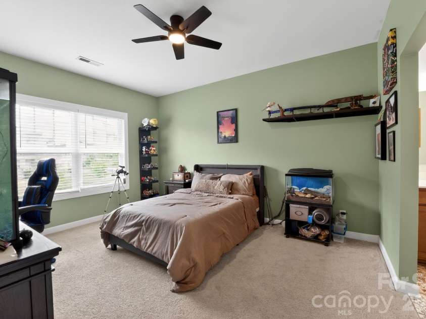 8529 Raven Top Drive, Mint Hill, NC 28227.  MLS# CAR4390463, YatesRealty ID 28692. Bedroom upper