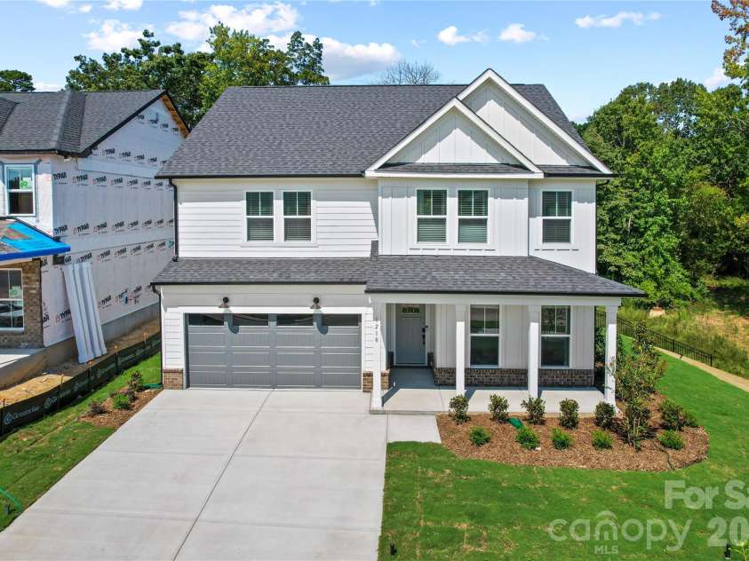 1210 Chasity Trails Court, Matthews, NC 28104.  MLS# CAR4387944, YatesRealty ID 28693. Front exterior