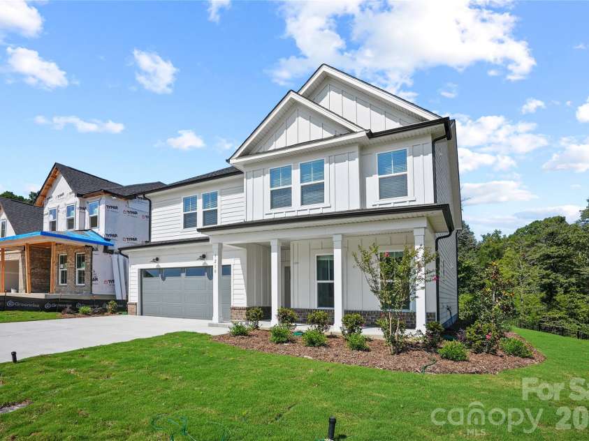 1210 Chasity Trails Court, Matthews, NC 28104.  MLS# CAR4387944, YatesRealty ID 28693. Front exterior
