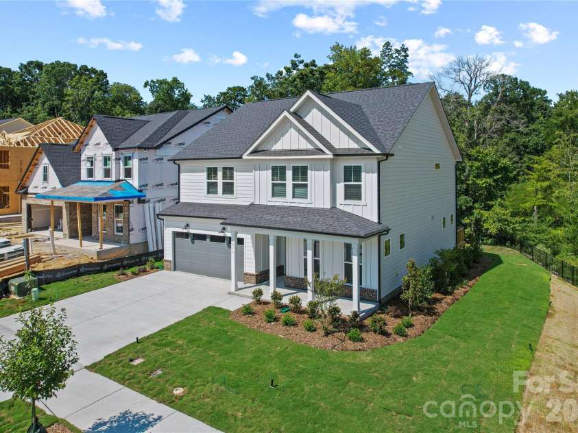 1210 Chasity Trails Court, Matthews, NC 28104.  MLS# CAR4387944, YatesRealty ID 28693. Front exterior