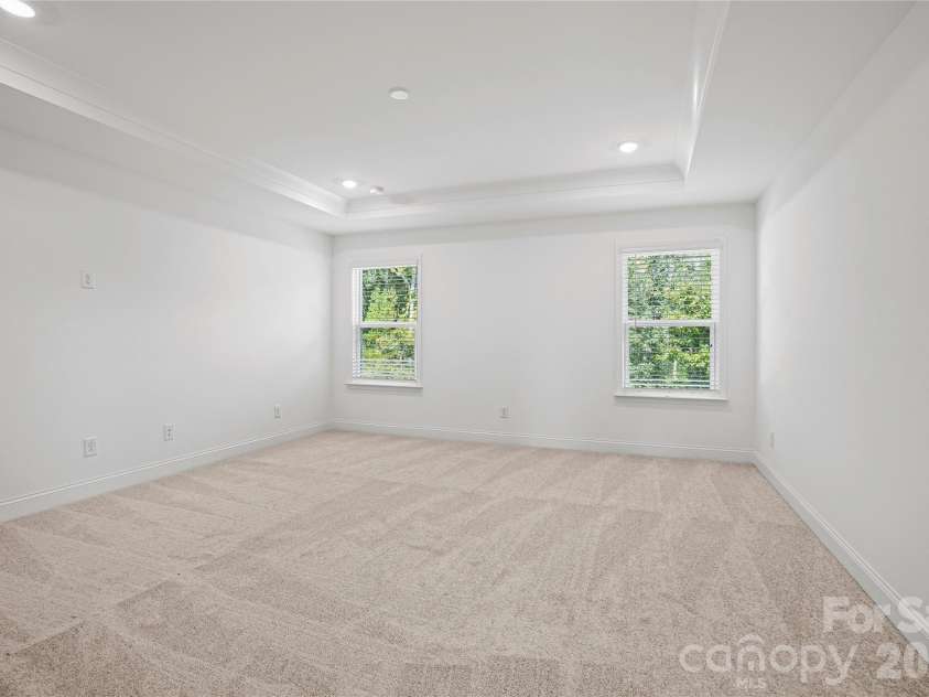 1210 Chasity Trails Court, Matthews, NC 28104.  MLS# CAR4387944, YatesRealty ID 28693. Primary bedroom