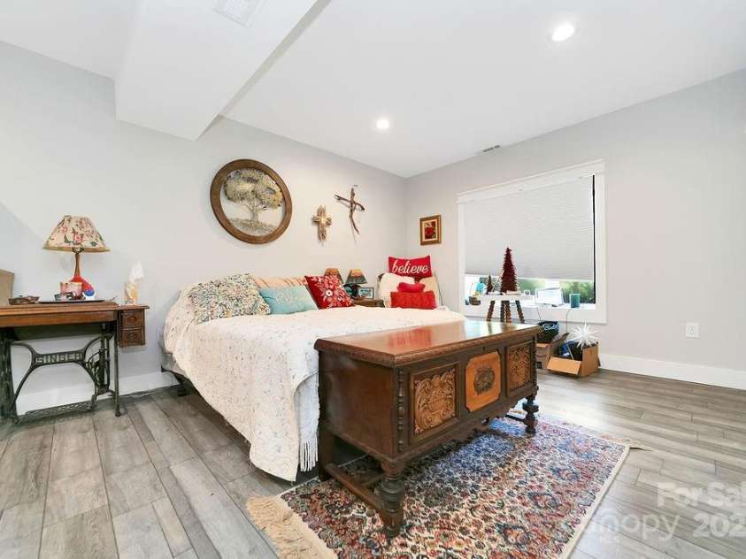 1315 Glen Cannon Drive, Pisgah Forest, NC 28768.  MLS# CAR4282131, YatesRealty ID 28696. Bedroom 3 in Basement