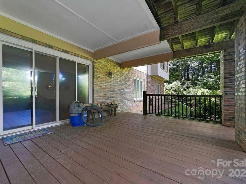 1315 Glen Cannon Drive, Pisgah Forest, NC 28768.  MLS# CAR4282131, YatesRealty ID 28696. Covered Porch