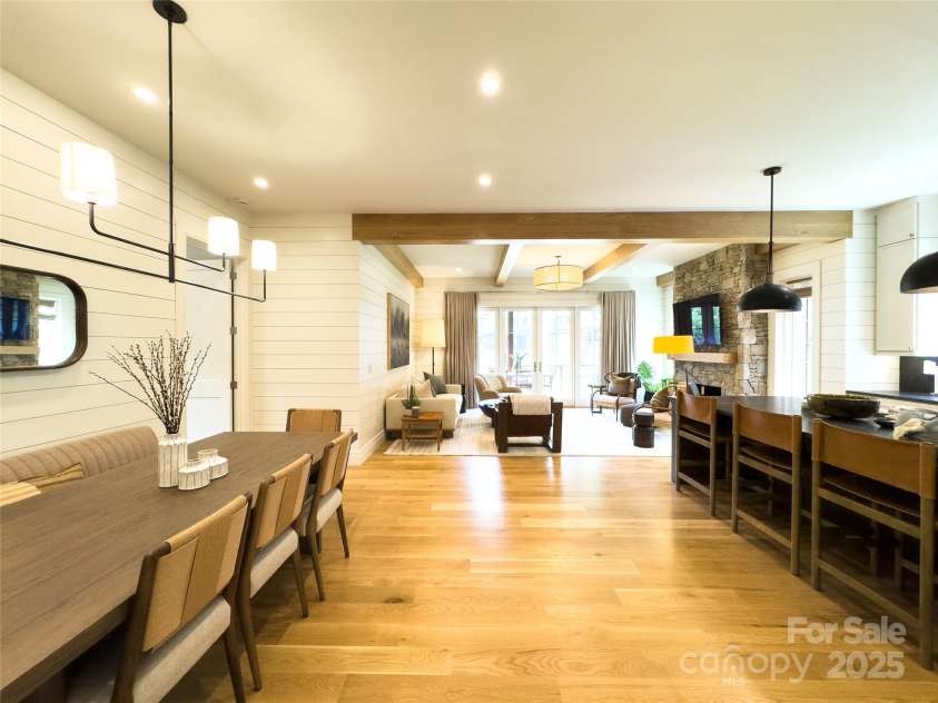 143 Lodestone Drive, Sylva, NC 28779.  MLS# CAR4308413, YatesRealty ID 287. Laurel Model-Open Concept Living Area