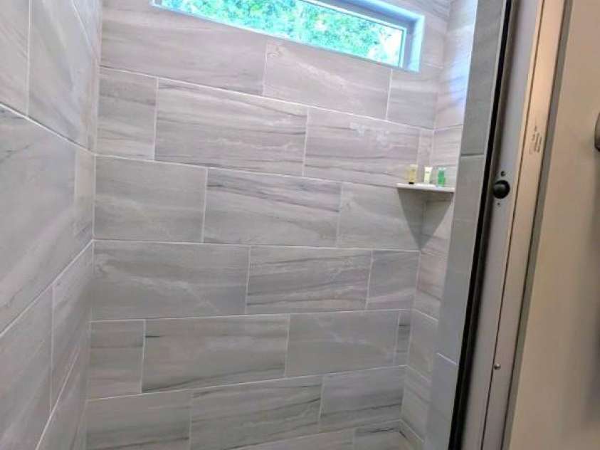 10 Rio Bravo Drive, Sylva, NC 28779.  MLS# CAR4296478, YatesRealty ID 2871. Amazing shower for primary