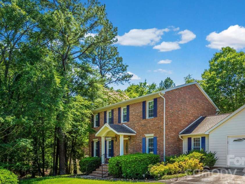 2998 Devonshire Drive, Rock Hill, SC 29732.  MLS# CAR4376859, YatesRealty ID 28710. Front of home from driveway
