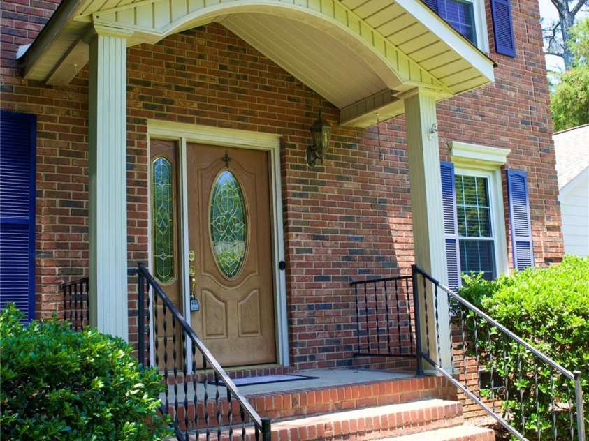 2998 Devonshire Drive, Rock Hill, SC 29732.  MLS# CAR4376859, YatesRealty ID 28710. Front steps and covered entry