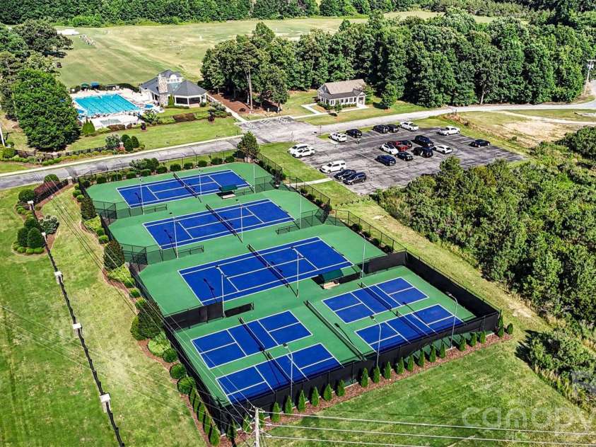 2602 Sierra Chase Drive, Monroe, NC 28112.  MLS# CAR4390574, YatesRealty ID 28717. Tennis/Pickle Ball Courts