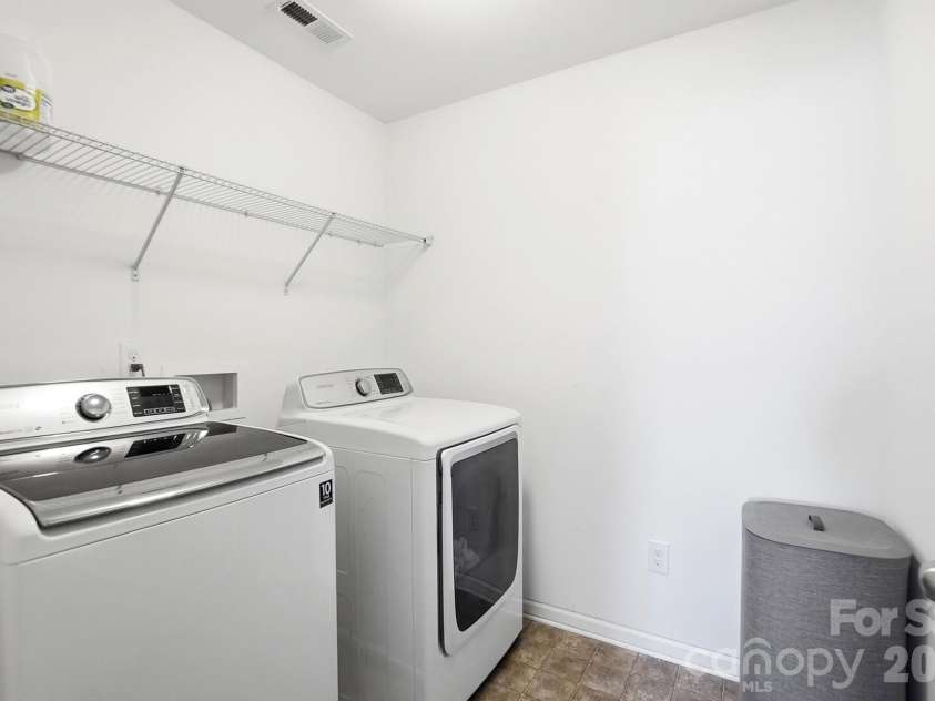 7095 Sonja Drive, Clover, SC 29710.  MLS# CAR4350064, YatesRealty ID 28721. Large laundry room