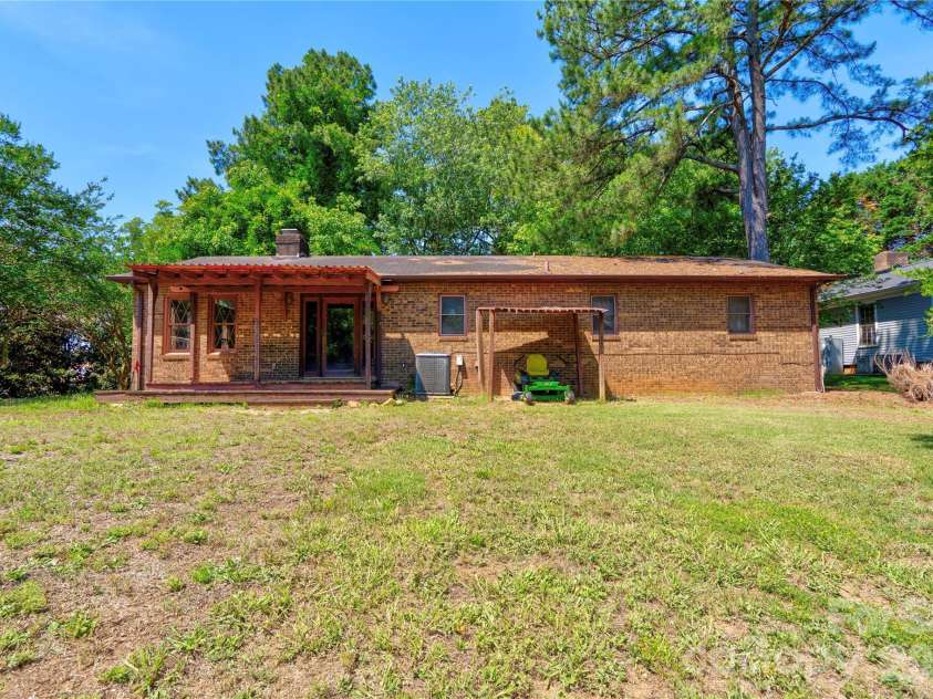 1419 Melrose Drive, Shelby, NC 28152.  MLS# CAR4390239, YatesRealty ID 28739. Back of Home