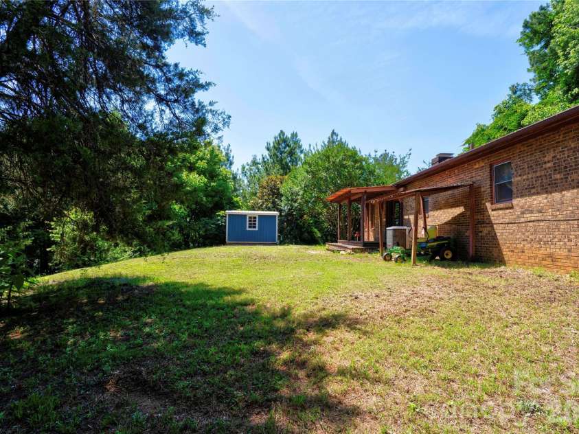 1419 Melrose Drive, Shelby, NC 28152.  MLS# CAR4390239, YatesRealty ID 28739. Backyard