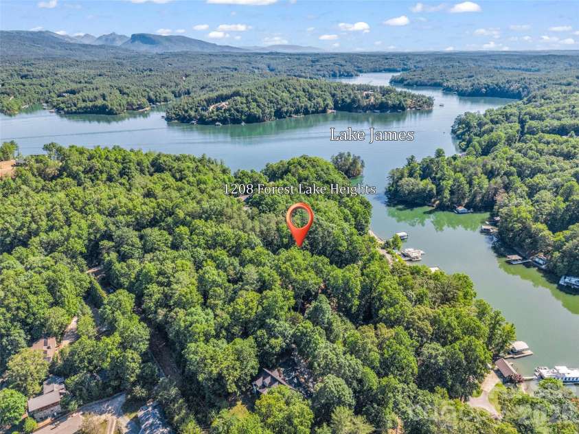 1208 Forest Lake Heights Drive, Nebo, NC 28761.  MLS# CAR4391065, YatesRealty ID 28742. 