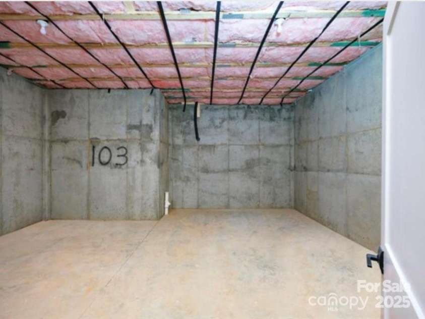 114 Glencoe Lane, Mooresville, NC 28117.  MLS# CAR4221976, YatesRealty ID 28747. Unfinished Storage