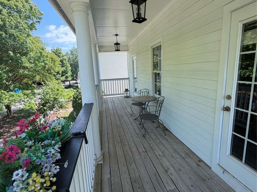 325 Elis Way, Fort Mill, SC 29708.  MLS# CAR4383399, YatesRealty ID 28762. Upper porch