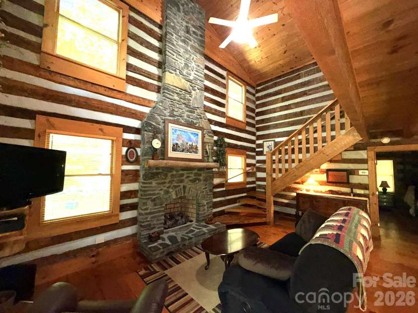 123 Gorge Overlook Road, Todd, NC 28684.  MLS# CAR4388009, YatesRealty ID 28767. 