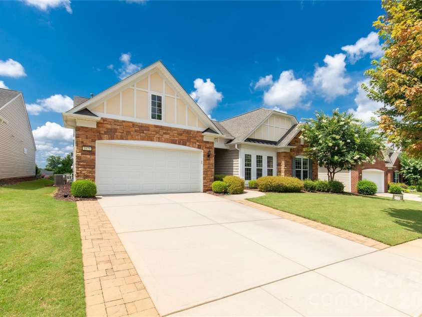 1079 Falling Leaf Street, Indian Land, SC 29707.  MLS# CAR4313558, YatesRealty ID 28772. Extra wide driveway