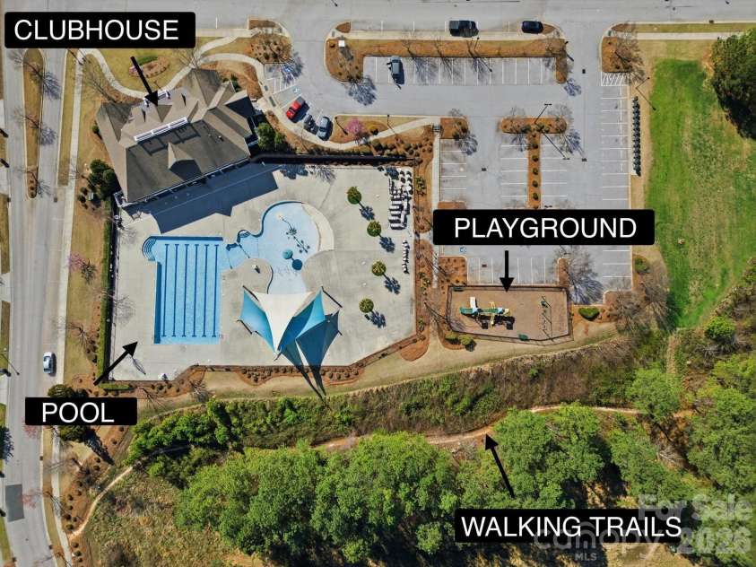 1037 Pennington Drive, Lancaster, SC 29720.  MLS# CAR4356088, YatesRealty ID 28777. Walnut Creek Community Amenities Map