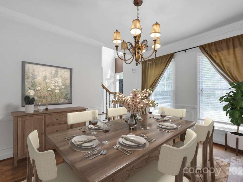 5138 Foxbriar Trail, Charlotte, NC 28269.  MLS# CAR4277811, YatesRealty ID 28778. Virtually staged
