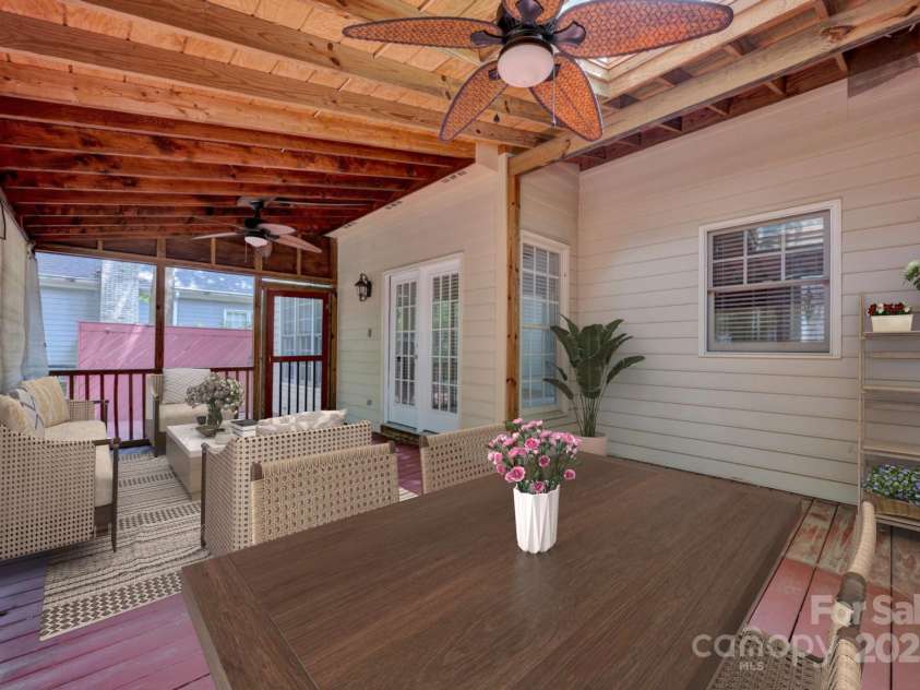 5138 Foxbriar Trail, Charlotte, NC 28269.  MLS# CAR4277811, YatesRealty ID 28778. Virtually staged