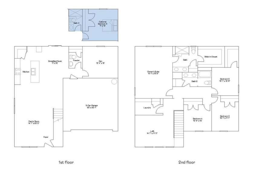 1548 River Cane Street, Edgemoor, SC 29712.  MLS# CAR4284476, YatesRealty ID 28785. Floorplan