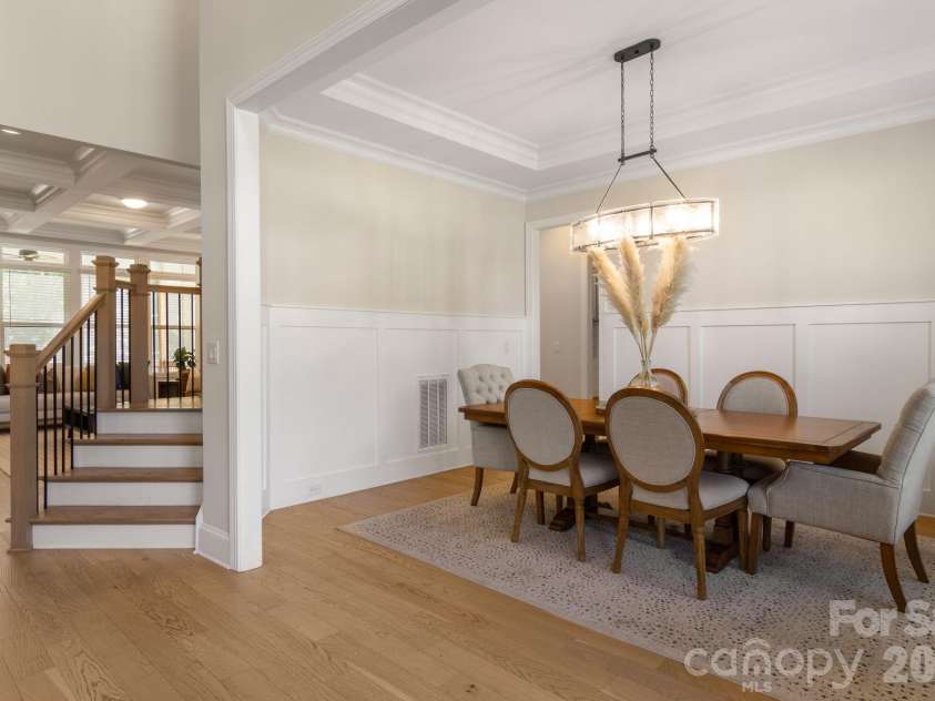 228 Herd Path Court, Clover, SC 29710.  MLS# CAR4387418, YatesRealty ID 28790. Dining room/Stairwell