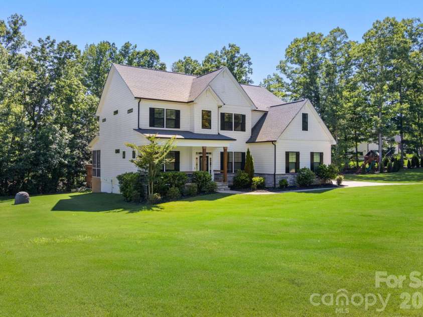 228 Herd Path Court, Clover, SC 29710.  MLS# CAR4387418, YatesRealty ID 28790. Front yard